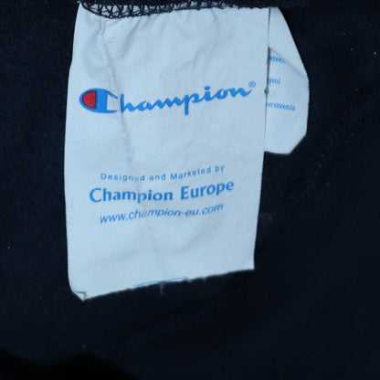 Mens UK Size L Champion Black Pullover Hoodie