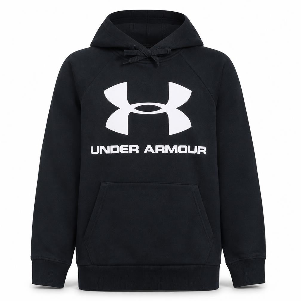 Mens UK Size M Under Armour Black Pullover Hoodie