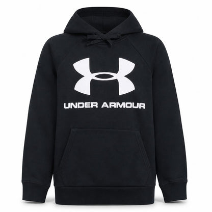 Mens UK Size M Under Armour Black Pullover Hoodie