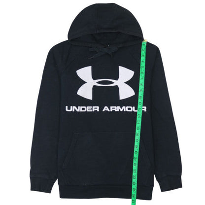 Mens UK Size M Under Armour Black Pullover Hoodie