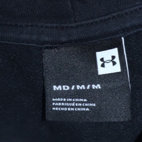 Mens UK Size M Under Armour Black Pullover Hoodie