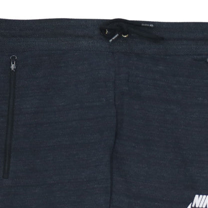 Nike Men's Black Jogger Sweatpants Size M French Terry Tapered Fit