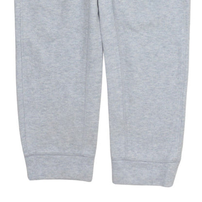 The North Face Boys Grey XL Jogger Sweatpants Comfortable Fleece Trousers