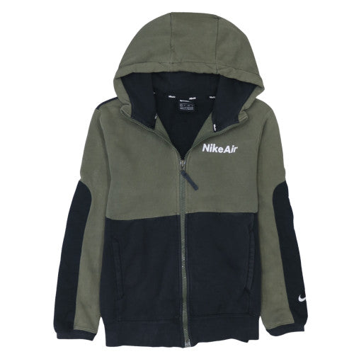 Mens UK Size XS Nike Green Full Zip Hoodie