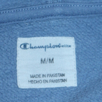 Mens UK Size M Champion Blue Pullover Hoodie
