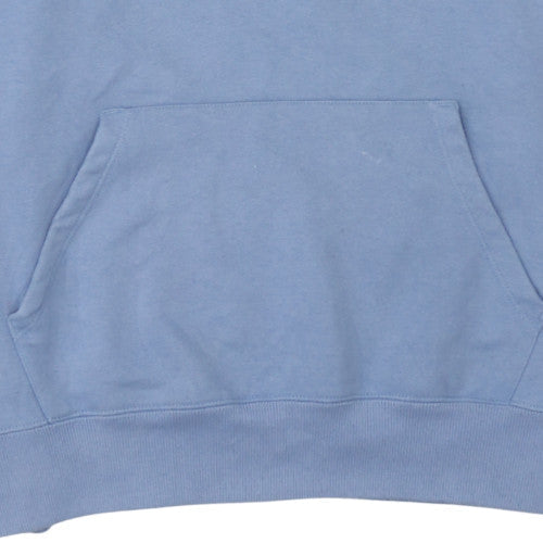 Mens UK Size M Champion Blue Pullover Hoodie