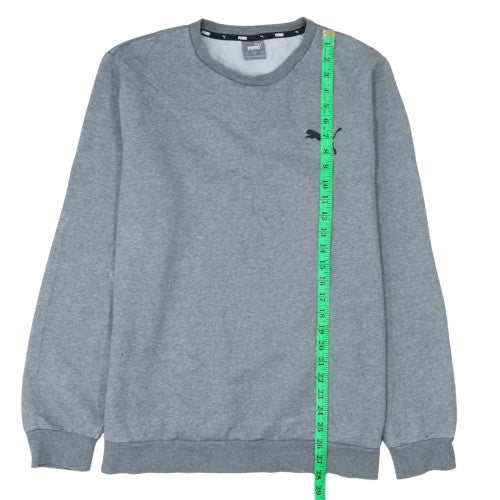 Mens UK Size XL Puma Grey Pullover Sweatshirt