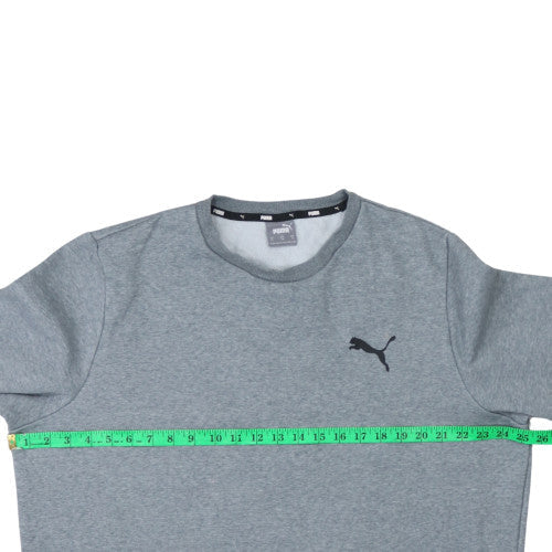 Mens UK Size XL Puma Grey Pullover Sweatshirt