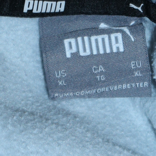 Mens UK Size XL Puma Grey Pullover Sweatshirt