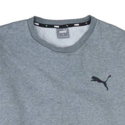 Mens UK Size XL Puma Grey Pullover Sweatshirt