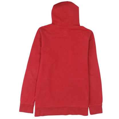 Mens UK Size M Under Armour Red Pullover Hoodie