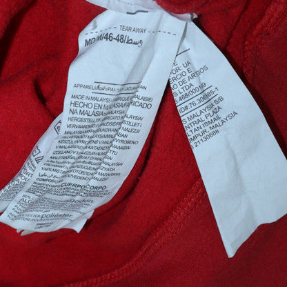Mens UK Size M Under Armour Red Pullover Hoodie