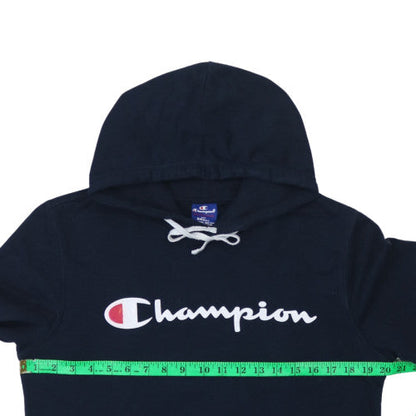 Mens UK Size S Champion Blue Pullover Hoodie