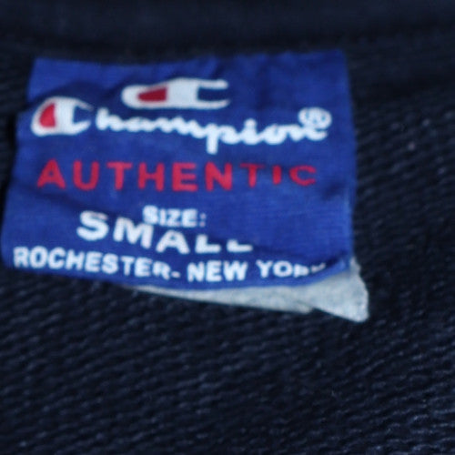 Mens UK Size S Champion Blue Pullover Hoodie