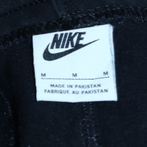 Nike Men's Black Jogger Trousers M Fleece Cotton Blend