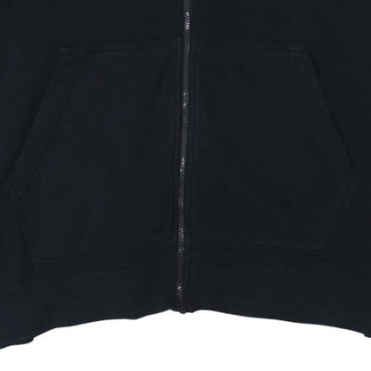 Womens UK Size XL Nike Black Full Zip Hoodie
