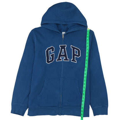 Mens UK Size XL GAP Blue Full Zip Hoodie