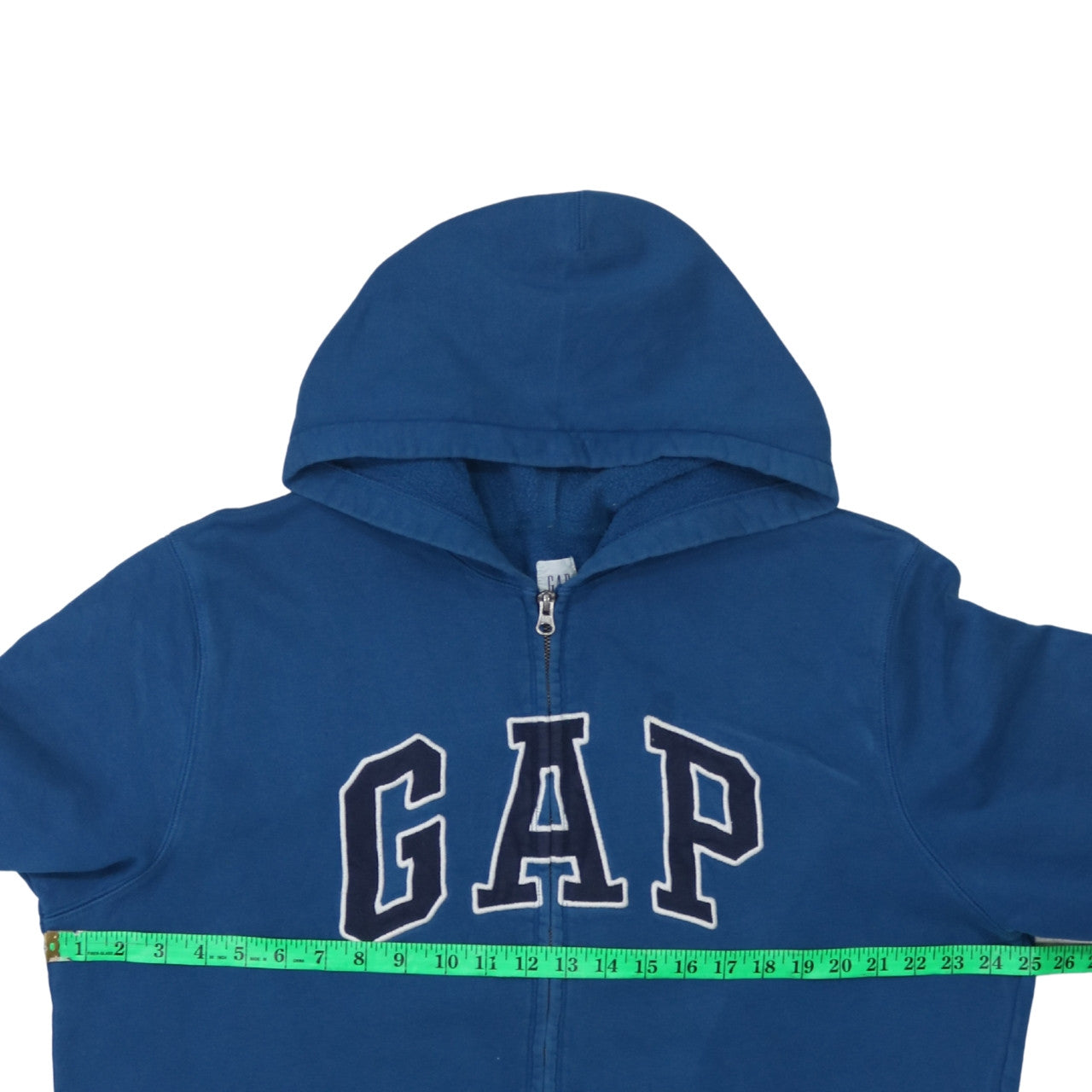 Mens UK Size XL GAP Blue Full Zip Hoodie