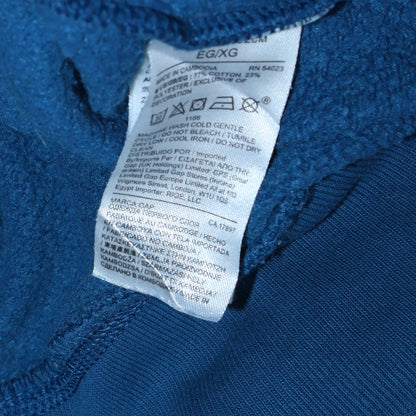 Mens UK Size XL GAP Blue Full Zip Hoodie