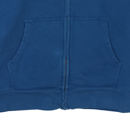 Mens UK Size XL GAP Blue Full Zip Hoodie