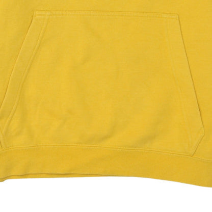 Mens UK Size M Nike Yellow Pullover Hoodie