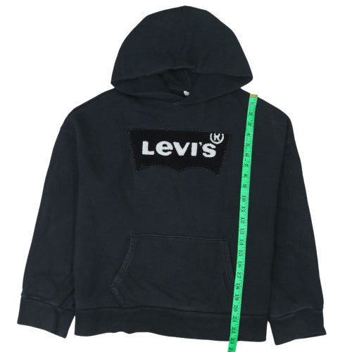 Mens UK Size XS Levi's Black Pullover Hoodie