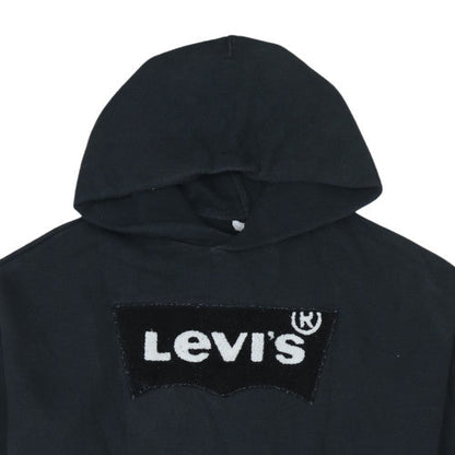 Mens UK Size XS Levi's Black Pullover Hoodie