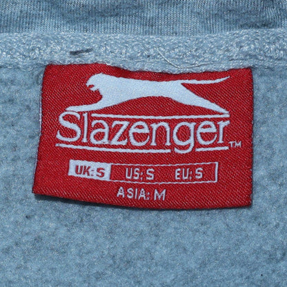 Mens UK Size S Slazenger Grey 1/2 Zip Hoodie