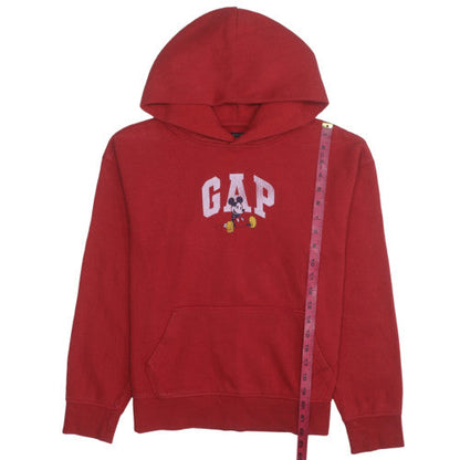 Womens UK Size XL GAP Red Pullover Hoodie