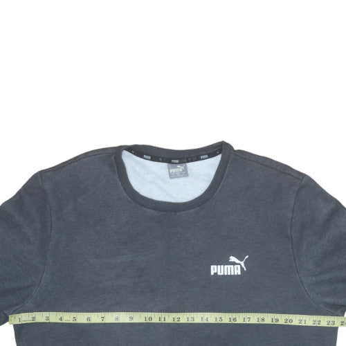 Mens UK Size XL Puma Black Pullover Sweatshirt