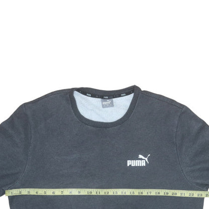 Mens UK Size XL Puma Black Pullover Sweatshirt