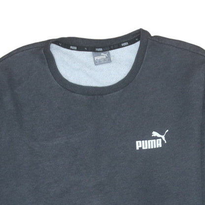 Mens UK Size XL Puma Black Pullover Sweatshirt