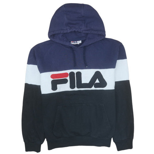 Mens UK Size M FILA Multicoloured Pullover Hoodie