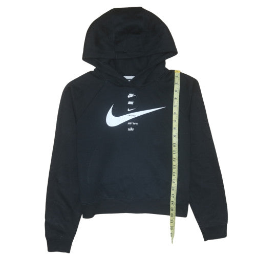 Womens UK Size S Nike Black Pullover Hoodie