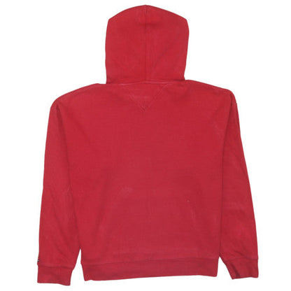 Womens UK Size XS Tommy Hilfiger Red Pullover Hoodie