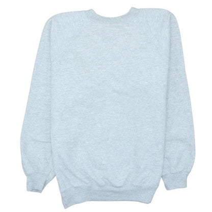 Mens UK Size S Fruit of the Loom Grey Pullover Sweatshirt