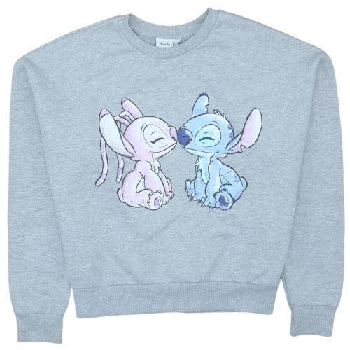 Womens UK Size 10/12 Disney Grey Pullover Sweatshirt