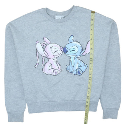 Womens UK Size 10/12 Disney Grey Pullover Sweatshirt