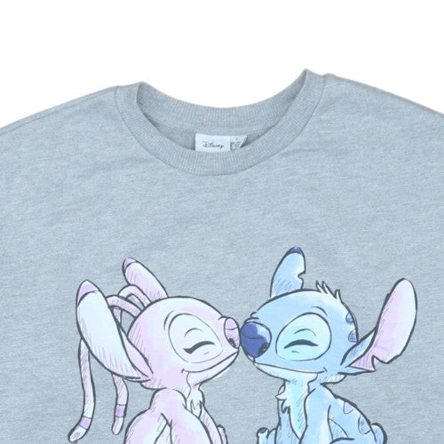 Womens UK Size 10/12 Disney Grey Pullover Sweatshirt