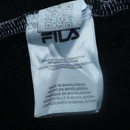 Womens UK Size 3XL Fila Black Pullover Sweatshirt