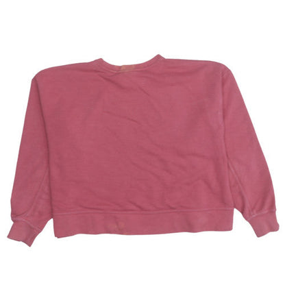 Womens UK Size M Nike Pink Pullover Sweatshirt