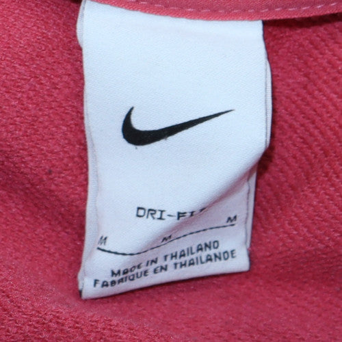 Womens UK Size M Nike Pink Pullover Sweatshirt