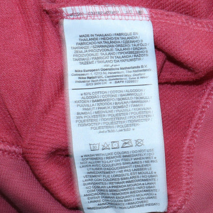 Womens UK Size M Nike Pink Pullover Sweatshirt
