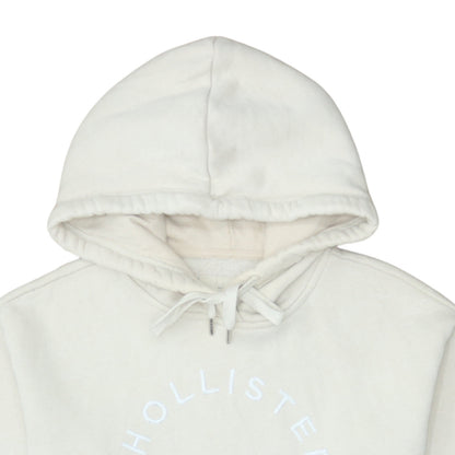 Womens UK Size S Hollister Beige Pullover Hoodie