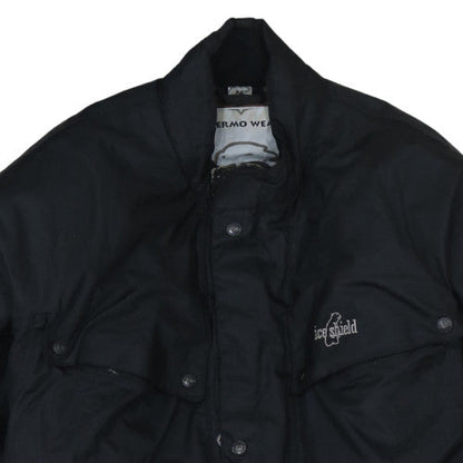 Ice Shield Men's Black L Waterproof Insulated Parka Jacket