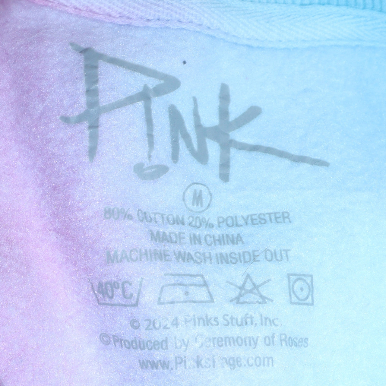 Womens UK Size M P!NK Multicoloured Pullover Sweatshirt