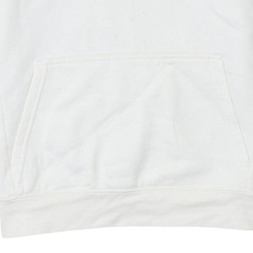 Teens UK Size XL Nike White Pullover Hoodie
