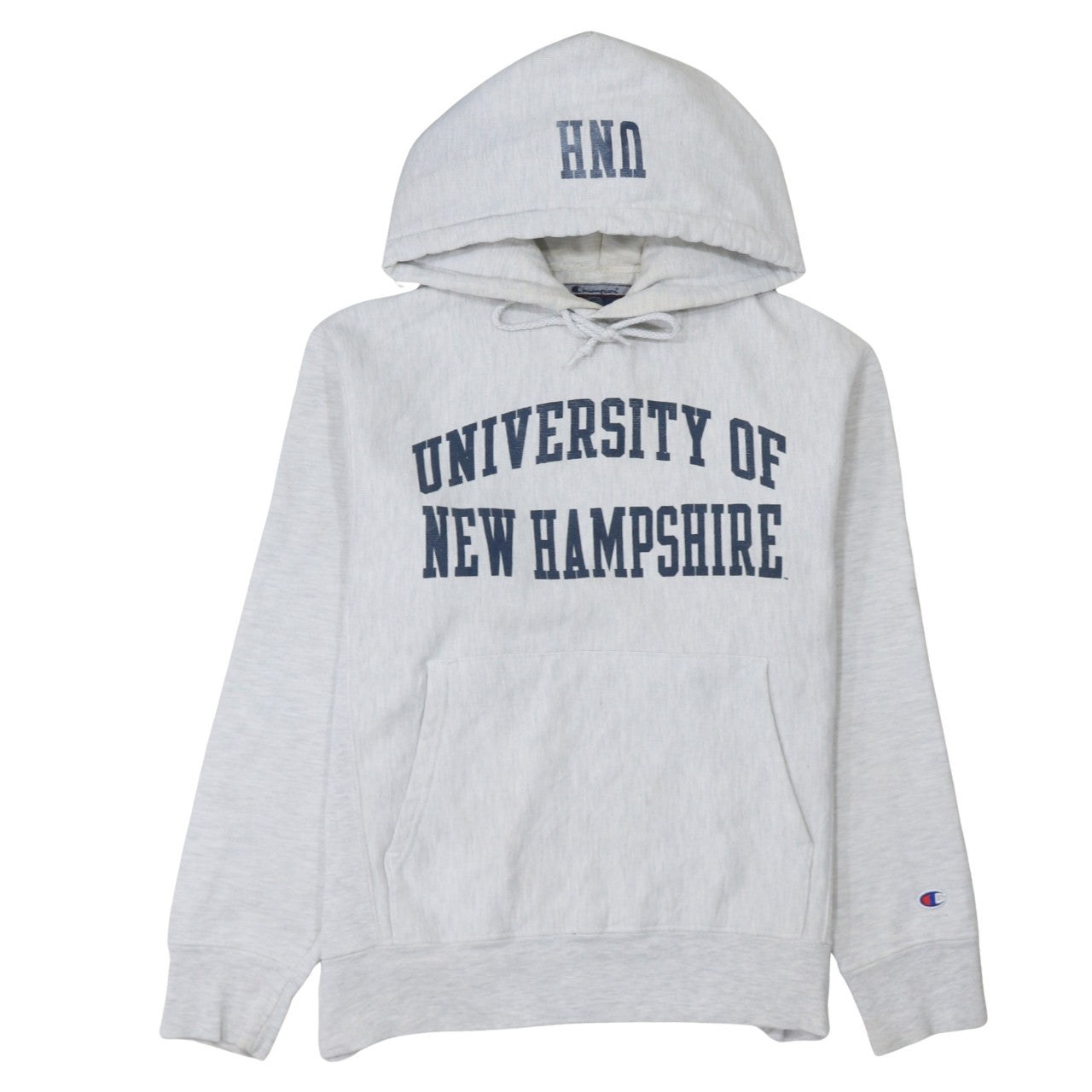 Womens UK Size S Champion Grey Pullover Hoodie