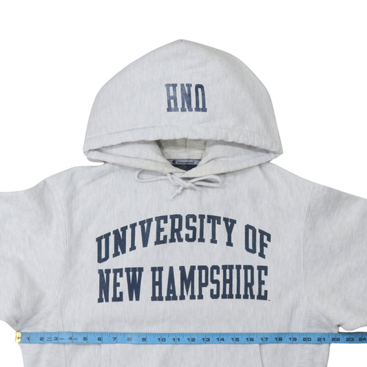Womens UK Size S Champion Grey Pullover Hoodie