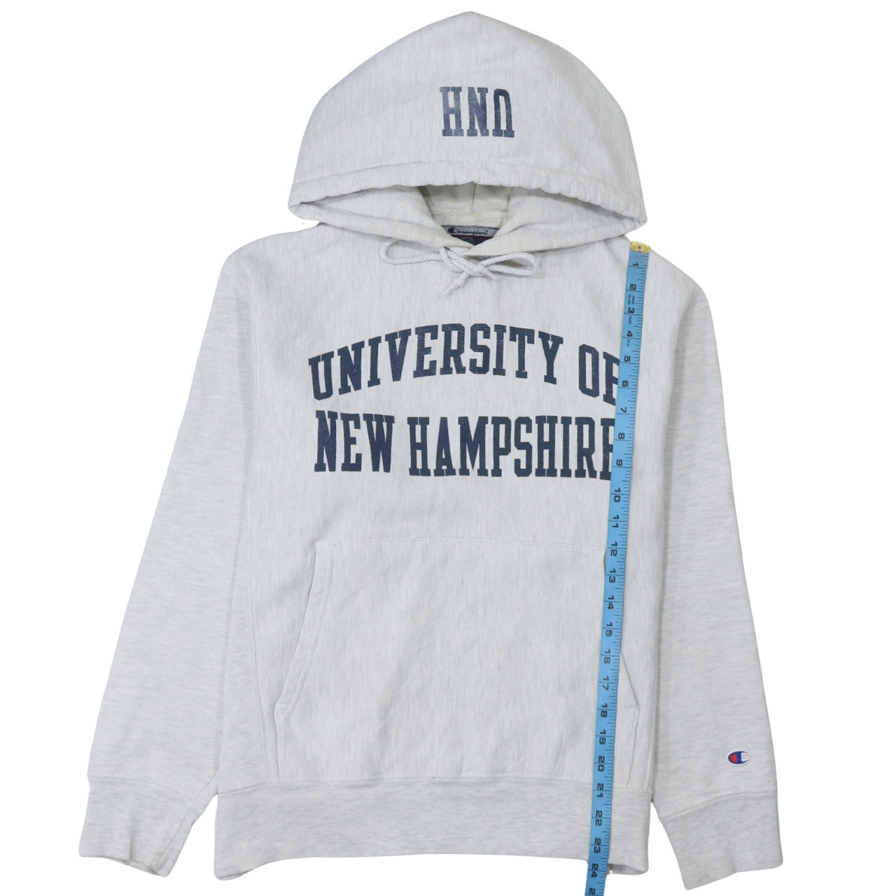 Womens UK Size S Champion Grey Pullover Hoodie